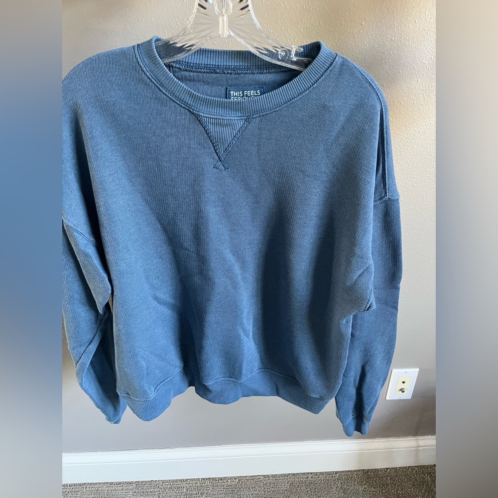 American Eagle Outfitters women’s Crewneck Sweater in Blue
